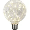 LED-lamppu Star Trading Decoled, E27, G95, 2900K, 45lm