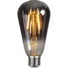 LED-lamppu Star Trading Decoration LED 355-84 Ø64x140 mm E27 savunharmaa 1.8 W 2100 K 80 lm