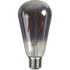 LED-lamppu Star Trading Decoration LED 355-84 Ø64x140 mm E27 savunharmaa 1.8 W 2100 K 80 lm