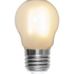 LED-lamppu Star Trading Frosted Filament 339-05, Ø45x78, E27, G45, 1.4W, 2700K, 150lm, 2kpl