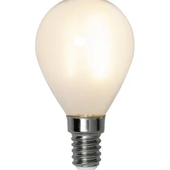 LED-lamppu Star Trading Frosted Filament 339-08, Ø45x80, E14, P45, 1.4W, 2700K, 150lm, 2kpl