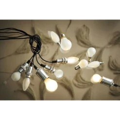 LED-lamppu Star Trading Frosted Filament 339-06, Ø45x78, E27, G45, 2.5W, 2700K, 250lm, 2kpl