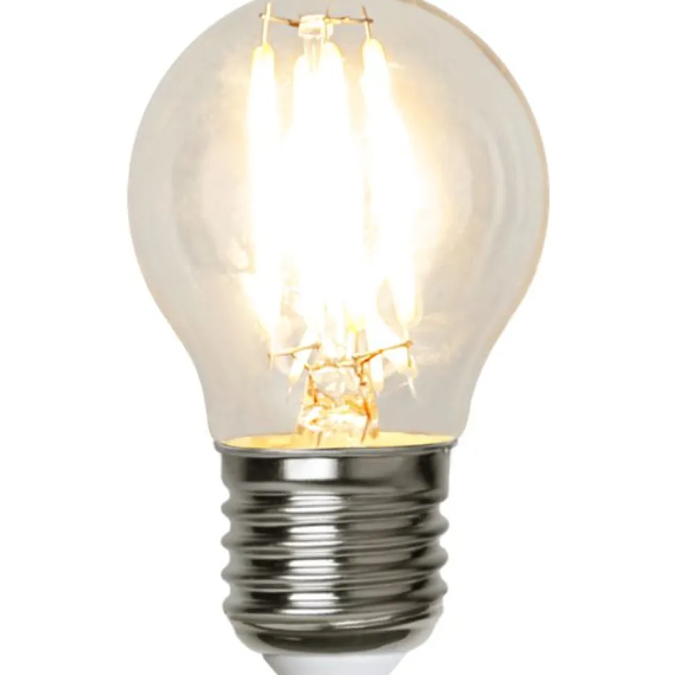 LED-lamppu Star Trading Illumination LED 12-24V Low Voltage 357-71 Ø 45x78mm E27 kirkas 2W 2700K 250lm