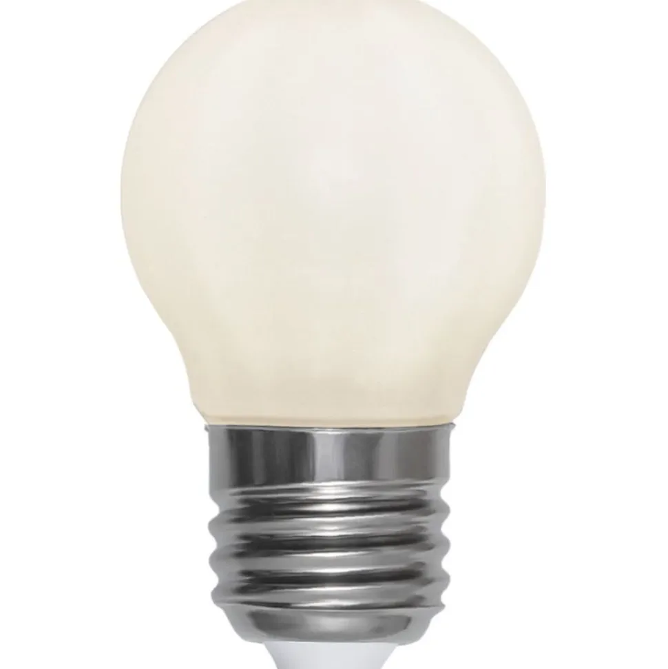 LED-lamppu Star Trading Opaque Filament RA 90 375-24-3, Ø45x78mm, E27, G45, 5W, 2700K, 440lm