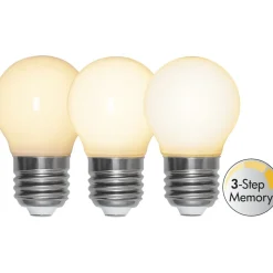 LED-lamppu Star Trading Opaque Filament RA90 3-step 375-82-1, Ø45x78mm, E27, G45, 4W, 2700K
