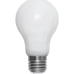 LED-lamppu Star Trading Opaque Filament 375-41-3 Ø60x108mm, E27, opaali, 9W, 3000K, 806lm, himmennettävä