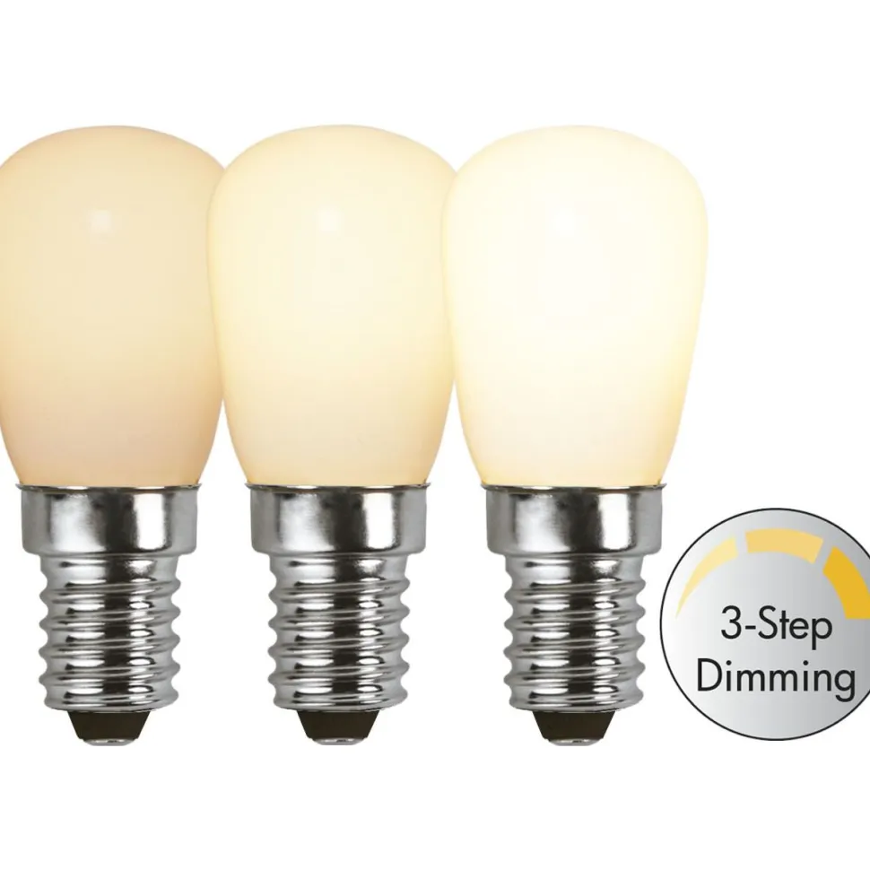 LED-lamppu Star Trading Opaque Filament RA90 3-step 375-88, Ø26x62mm, E14, ST26, 2W, 2700K