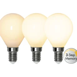 LED-lamppu Star Trading Opaque Filament RA90 3-step 375-81-1, Ø45x78mm, E14, P45, 4W, 2700K