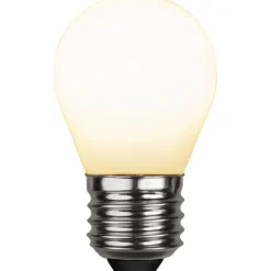 LED-lamppu Star Trading Opaque Filament 375-26, Ø45x82mm, E27, G45, 5.9W, 3000K, 806lm