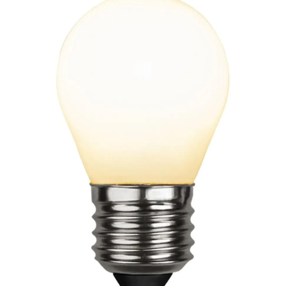 LED-lamppu Star Trading Opaque Filament 375-26, Ø45x82mm, E27, G45, 5.9W, 3000K, 806lm