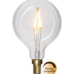LED-lamppu Star Trading Soft Glow 355-60-1, Ø80x124mm, E14, G80, 1.5W, 2100K, 100lm