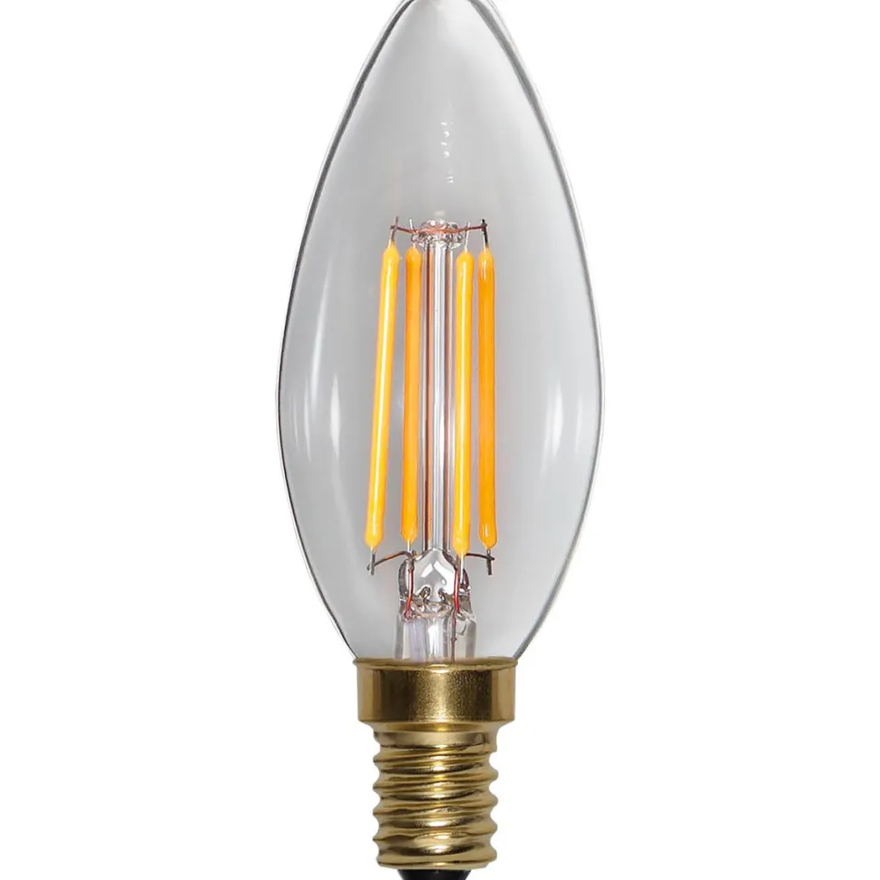 LED-lamppu Star Trading Soft Glow 3-step Memory 354-83-1, Ø35x98mm, E14, C35, 4W, 2100K, 400lm