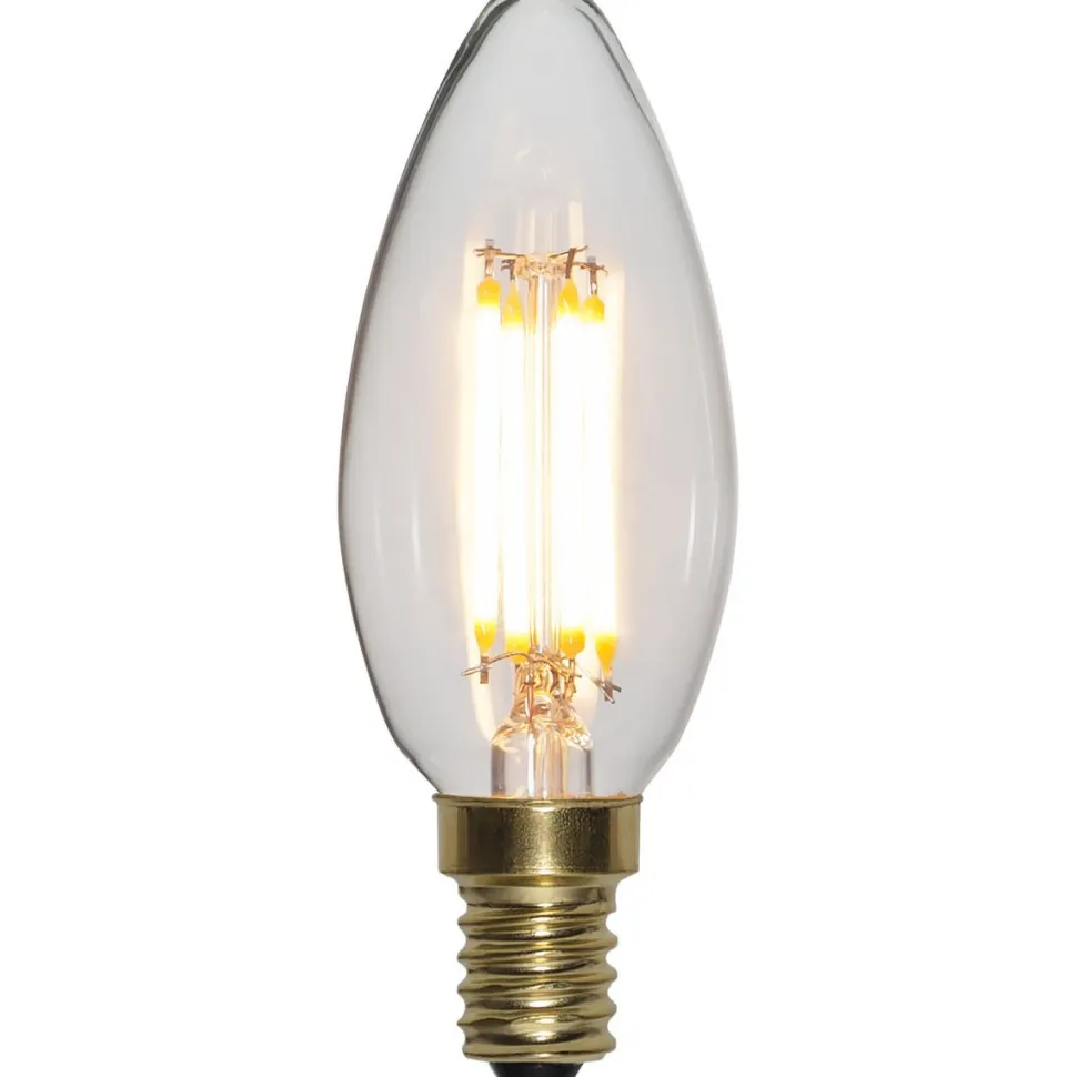 LED-lamppu Star Trading Soft Glow 3-step Memory 354-83-1, Ø35x98mm, E14, C35, 4W, 2100K, 400lm