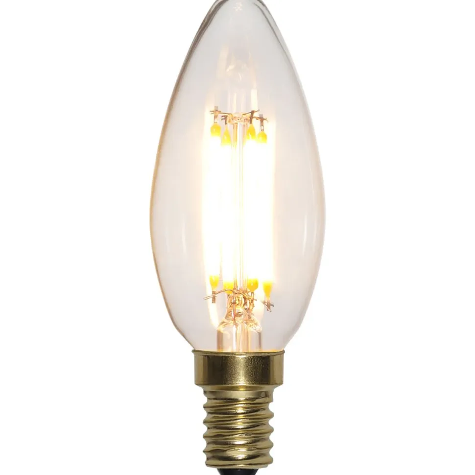 LED-lamppu Star Trading Soft Glow 3-step Memory 354-83-1, Ø35x98mm, E14, C35, 4W, 2100K, 400lm