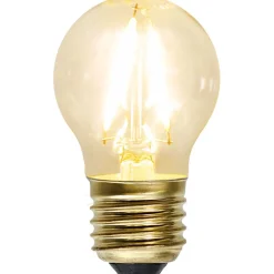 LED-lamppu Star Trading Soft Glow 353-12-1 Ø45x78mm E27 kirkas 1.5W 2100K 120lm