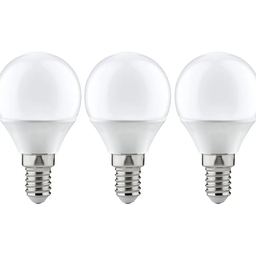 LED-lamppu Paulmann Drop, E14, 470lm, 5.5W, 2700K, opaali, 3kpl