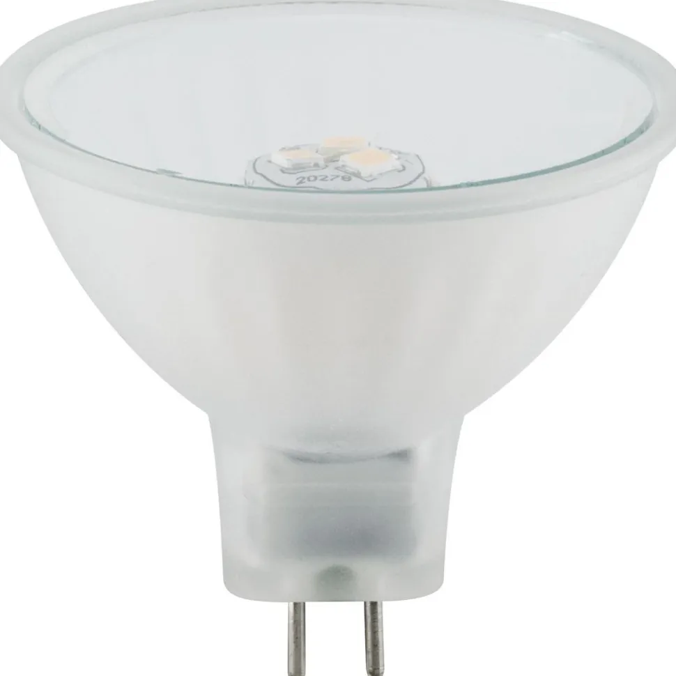 LED-lamppu Paulmann Reflector Maxiflood, 12V, GU5.3, 200lm, 3W, 2700K, pehmeä opaali