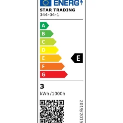 LED-lamppu Star Trading Halo-LED 344-04-1 Ø16x42mm G9 2.5W 2700K 290lm