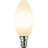 LED-lamppu Star Trading Opaque Filament 375-06, Ø35x97mm, E14, C35, 5.9W, 3000K, 806lm