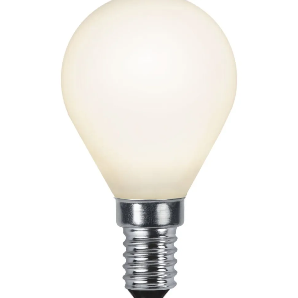 LED-lamppu Star Trading Opaque Filament 375-13 Ø45x78mm, E14, opaali, 4.7W, 2700K, 470lm