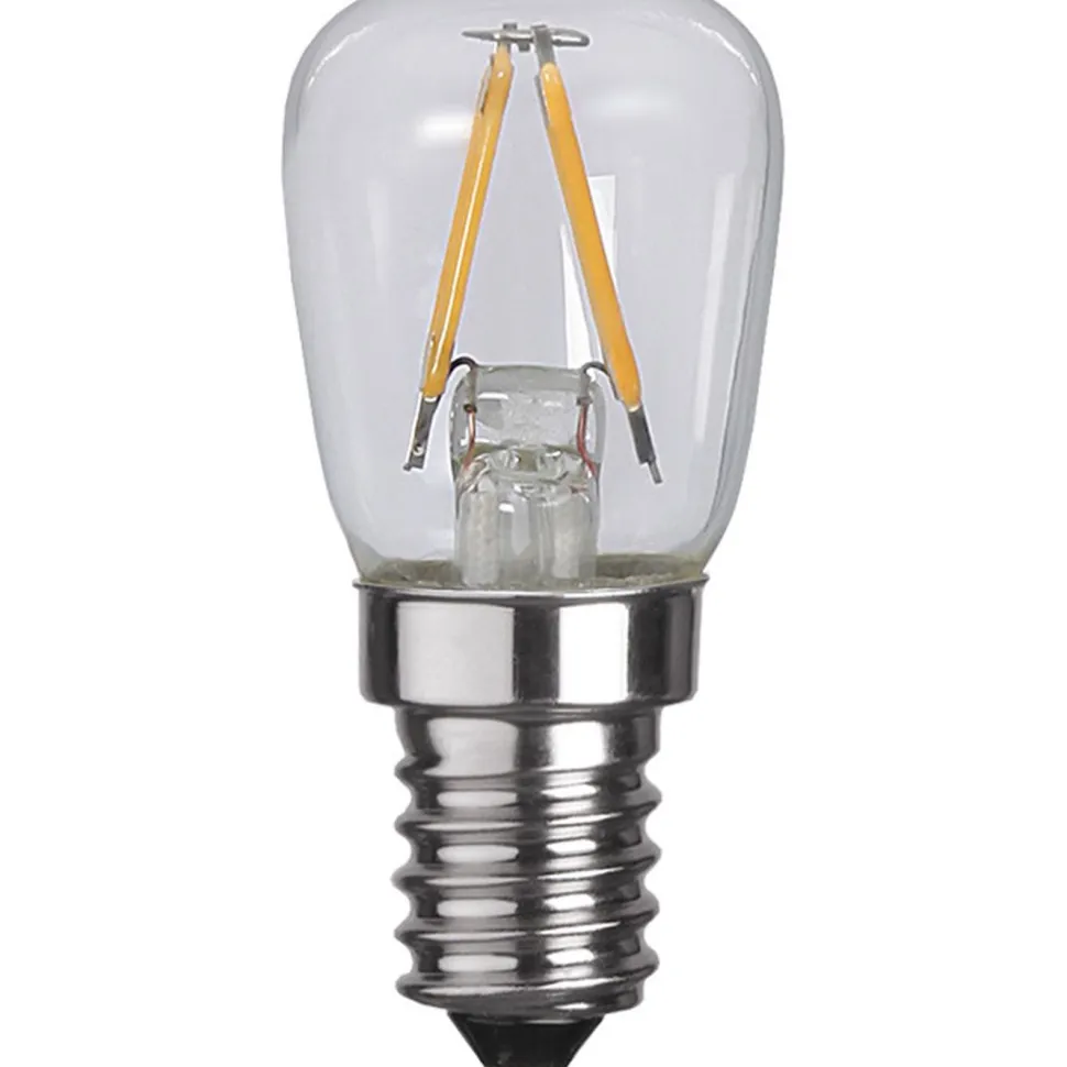 LED-lamppu Star Trading 352-41-2 Ø26x58mm E14 kirkas 1.3W 2700K 110lm 2 kpl