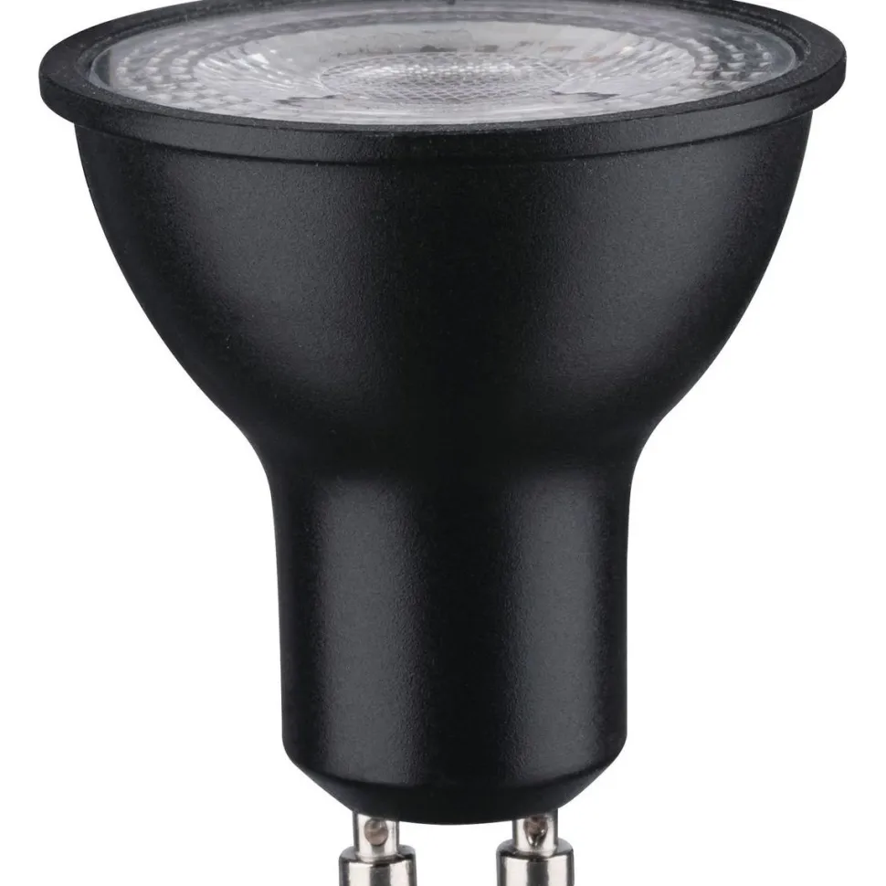 LED-Lamppu URail-kiskovalaisimeen Paulmann GU10 7W 2700K mattamusta