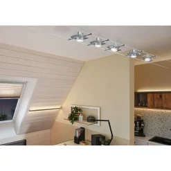 LED-Lamppu vaijerivalaisimeen Paulmann GU5.3 6.5W 2700K mattakromi