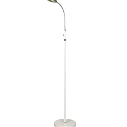LED-lattiavalaisin Aneta Lighting Hero valkoinen/kromi