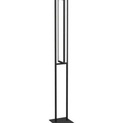 LED-Lattiavalaisin Eglo Siberia 34W 20x16x133cm kaukosäädin musta/valkoinen