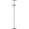 LED-lattiavalaisin Paulmann Odila, 150cm, 2x1200lm, 2x10.4W, säädettävä värilämpötila, mattamusta/kromi