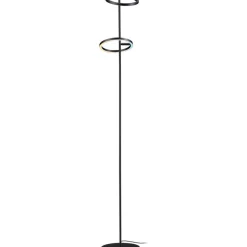 LED-lattiavalaisin Paulmann Odila, 150cm, 2x1200lm, 2x10.4W, säädettävä värilämpötila, mattamusta/kromi