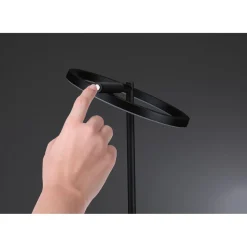 LED-lattiavalaisin Paulmann Odila, 150cm, 2x1200lm, 2x10.4W, säädettävä värilämpötila, mattamusta/kromi