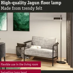 LED-lattiavalaisin Paulmann Jagun 2700K 1250lm 20.4W 3-Step-Dim himmennettävä antrasiitti