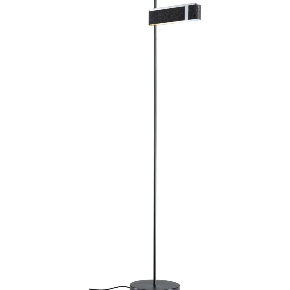 LED-lattiavalaisin Paulmann Jagun Zigbee 3.0 1250lm 19.5W himmennettävä antrasiitti
