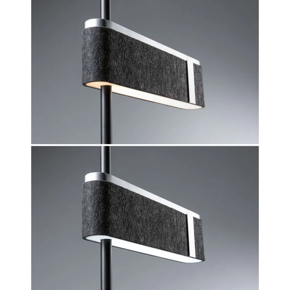LED-lattiavalaisin Paulmann Jagun Zigbee 3.0 1250lm 19.5W himmennettävä antrasiitti