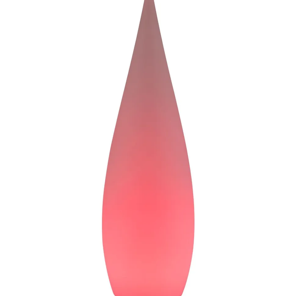 LED-lattiavalaisin Trio Palmas 120 cm valkoinen RGBW