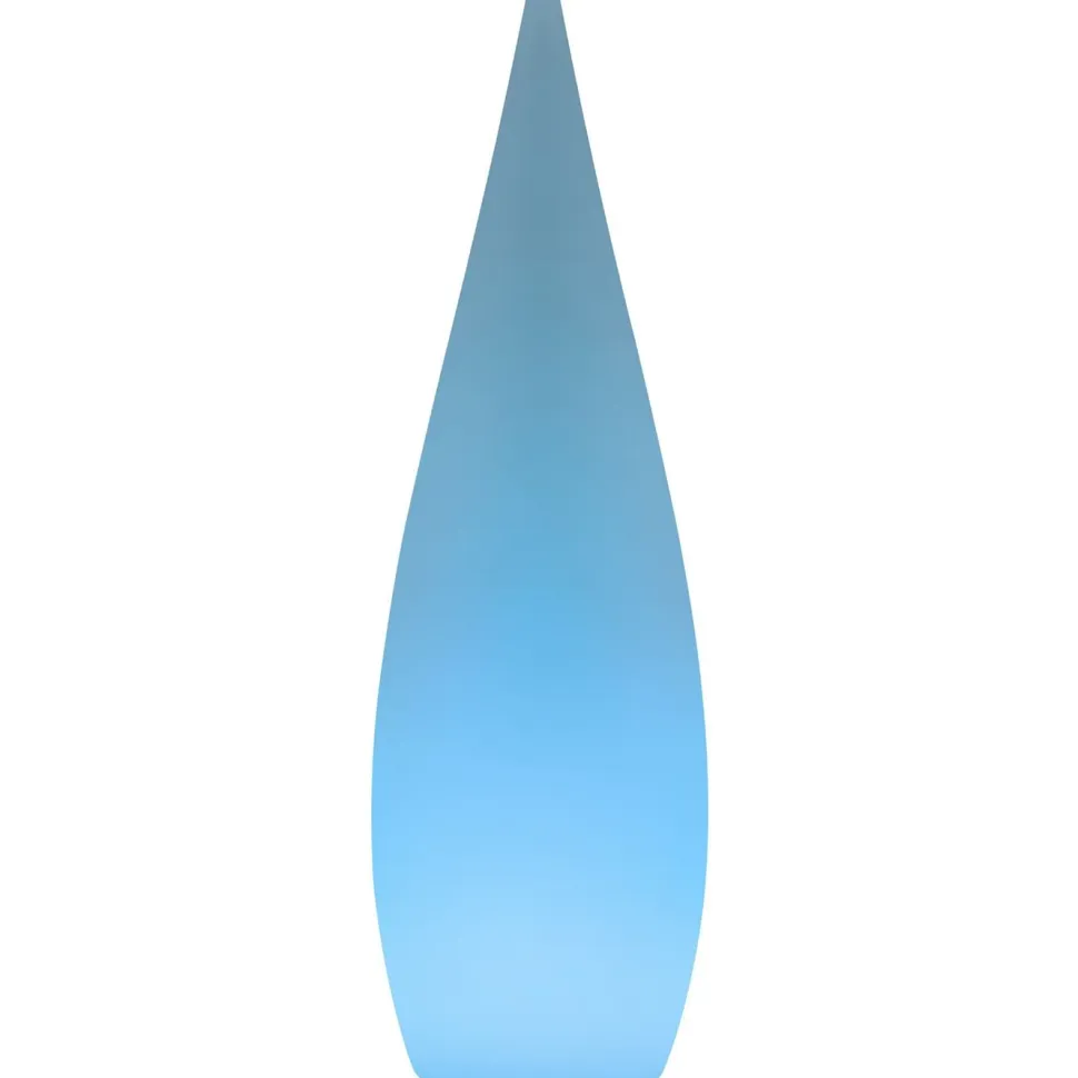 LED-lattiavalaisin Trio Palmas 120 cm valkoinen RGBW