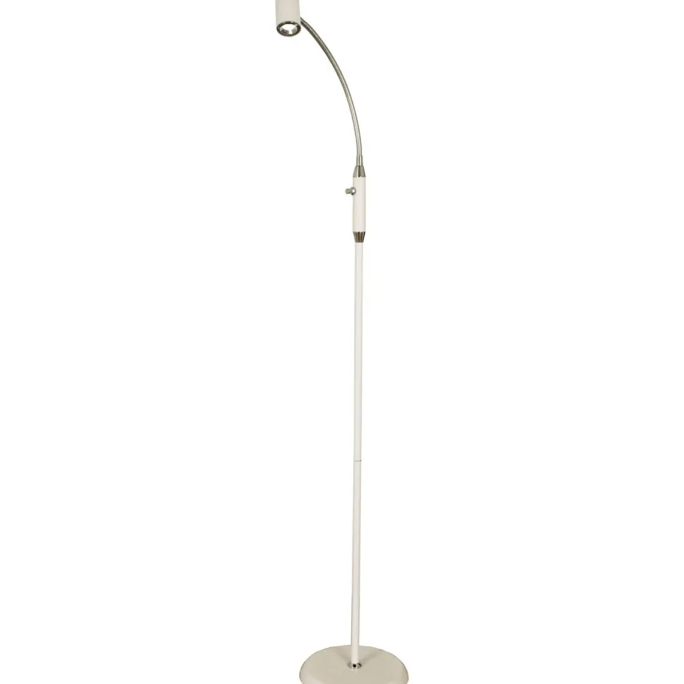 LED-lattiavalaisin Aneta Lighting Gusto valkoinen/kromi