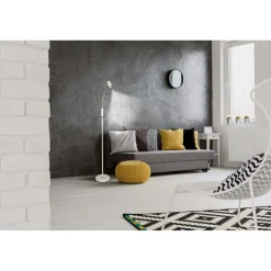 LED-lattiavalaisin Aneta Lighting Gusto valkoinen/kromi