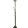 LED-lattiavalaisin Aneta Lighting Nice mustakromi uplight