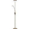 LED-lattiavalaisin Aneta Lighting Nice 460x260x1790 mm lukuvalolla teräs