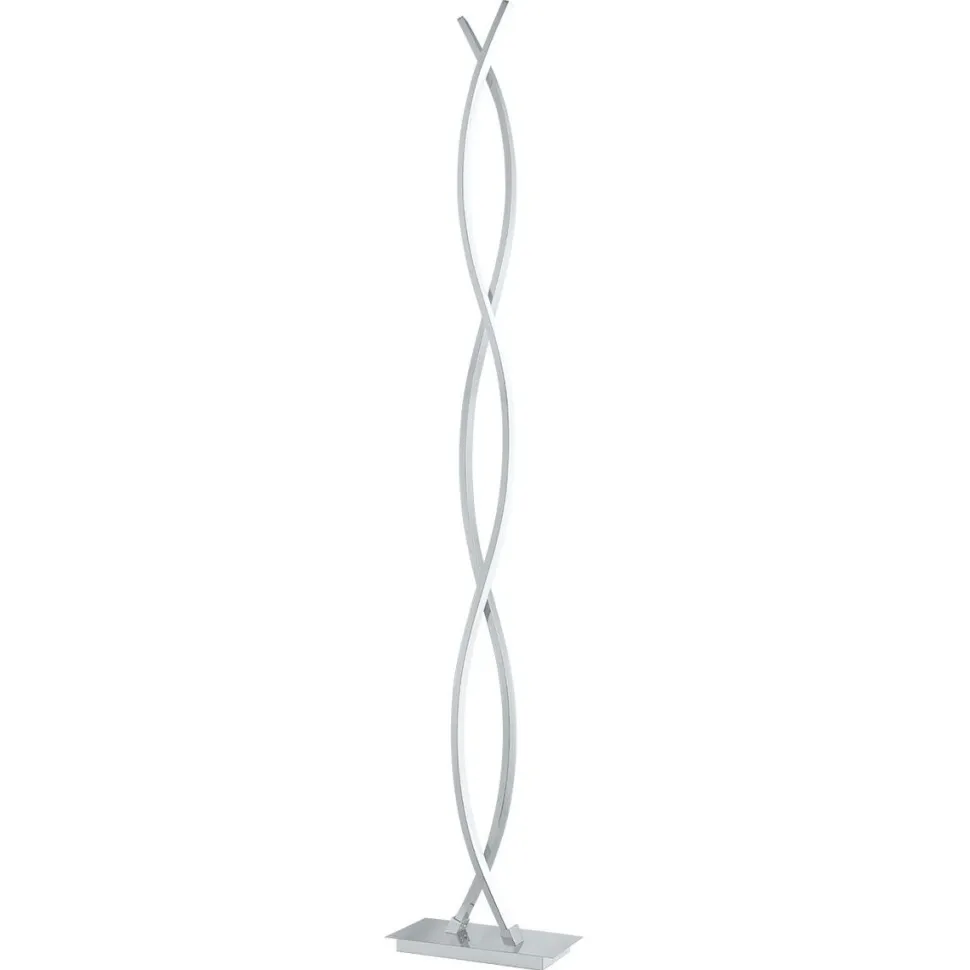 LED-lattiavalaisin Eglo Lasana 2 1430mm kromi valkoinen 96106