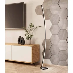 LED-Lattiavalaisin Eglo Picacha 162,5cm musta
