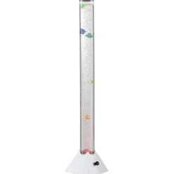 LED-lattiavalaisin Globo Mendoza 120cm, hopea/kirkas