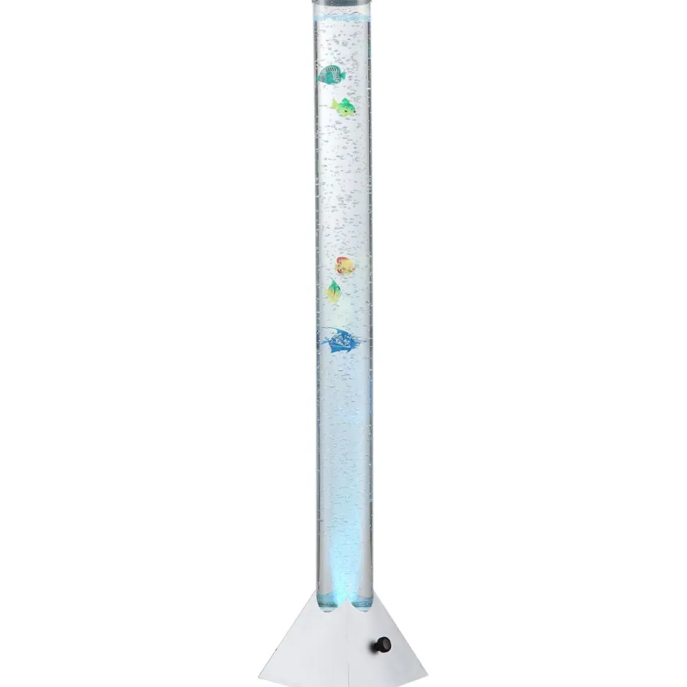 LED-lattiavalaisin Globo Mendoza 120cm, hopea/kirkas