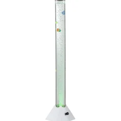 LED-lattiavalaisin Globo Mendoza 120cm, hopea/kirkas