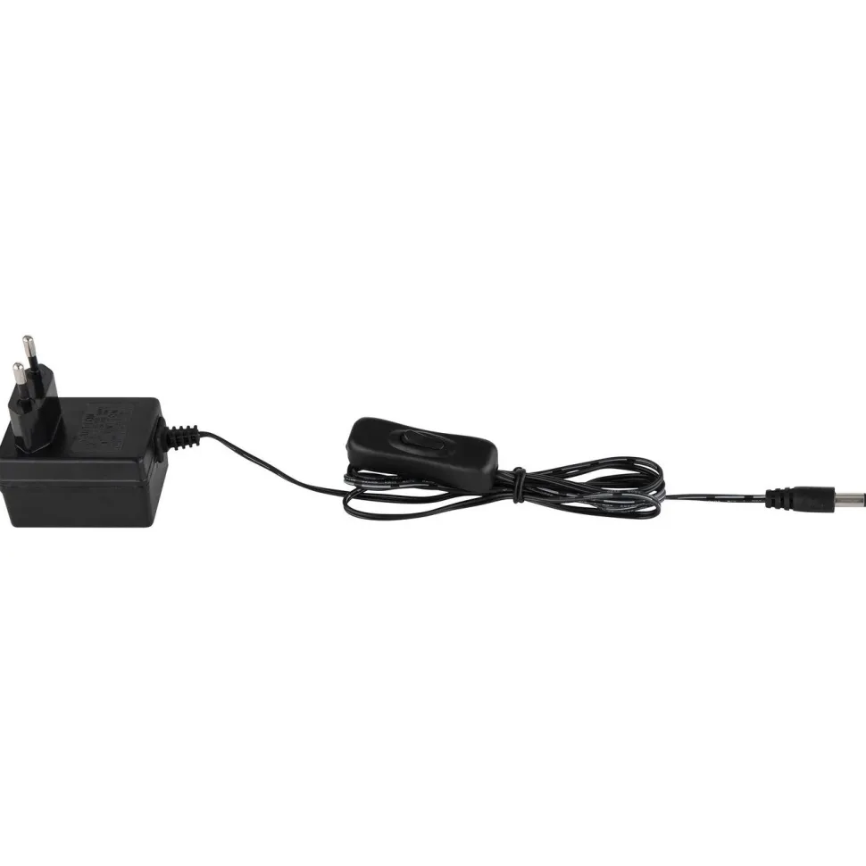 LED-lattiavalaisin Globo Mendoza 61cm, hopea/kirkas