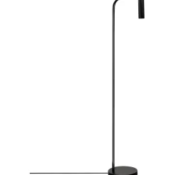 LED-lattiavalaisin Linento Lighting Suvi 120 cm musta