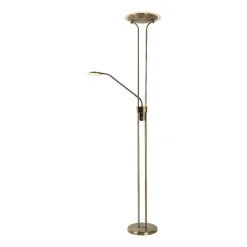 LED-lattiavalaisin Lucide Champion Ø25,4x180cm 20W himmennettävä pronssi