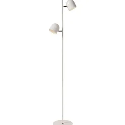 LED-lattiavalaisin Lucide Skanska 141cm, 3000K, himmennettävä, musta
